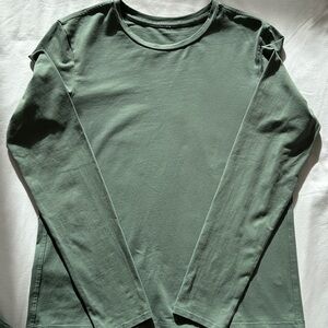 Lululemon Organic Cotton Crewneck Long Sleeve